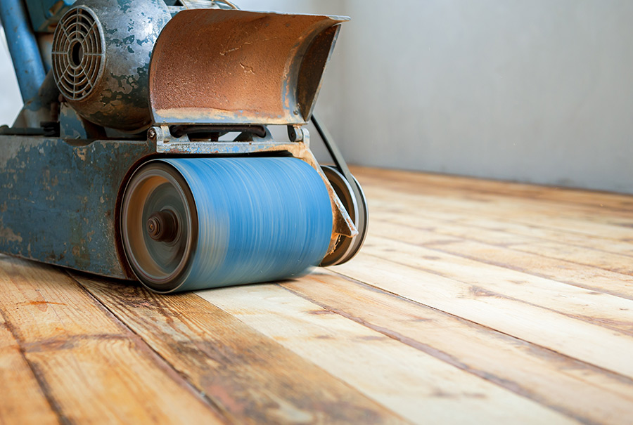 Afagamento de chão e soalhos